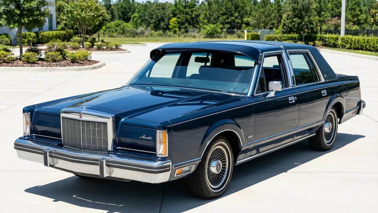 Lincoln 428 Windscreen Sunvisor - 1