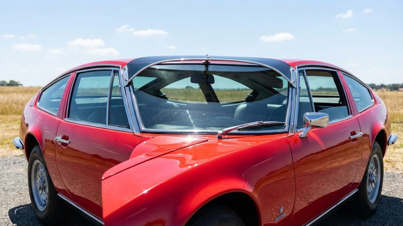 Maserati 428 Windscreen Sunvisor - 1