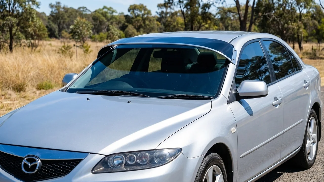 Mazda 428 Windscreen Sunvisor - 1