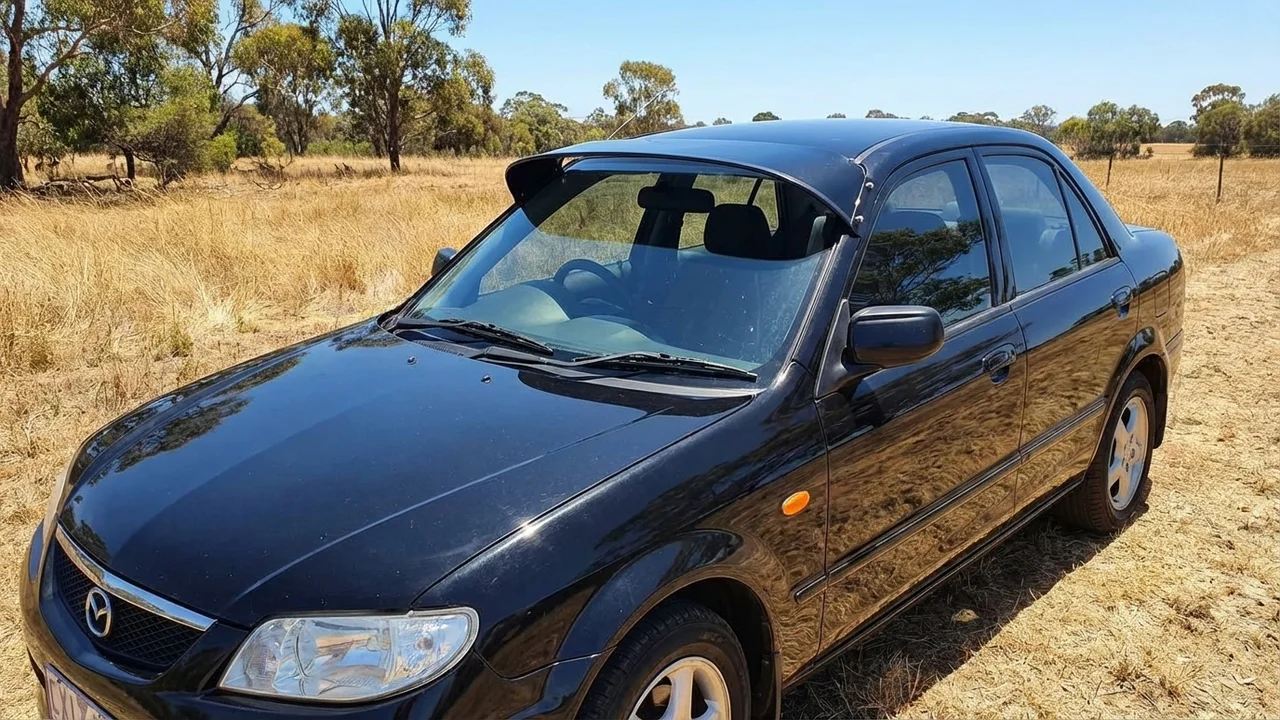 Mazda 428 Windscreen Sunvisor - 1