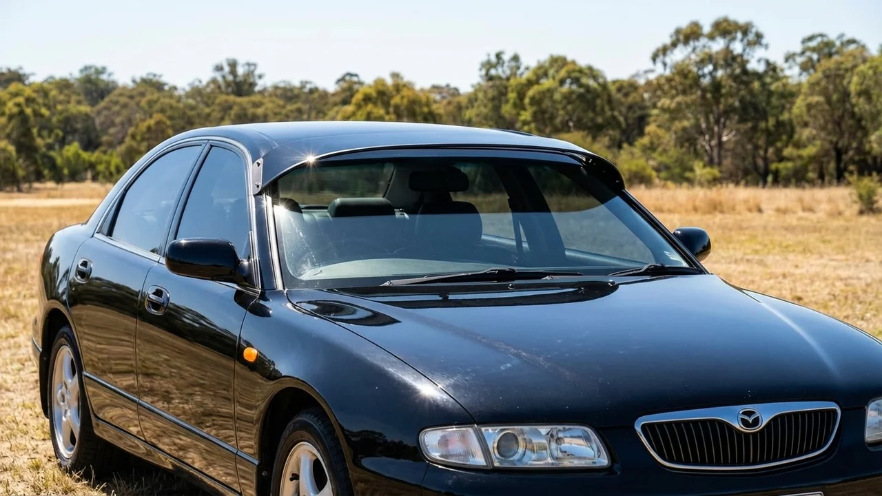 Mazda 428 Windscreen Sunvisor - 1