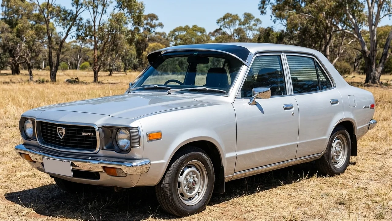 Mazda 428 Windscreen Sunvisor - 1