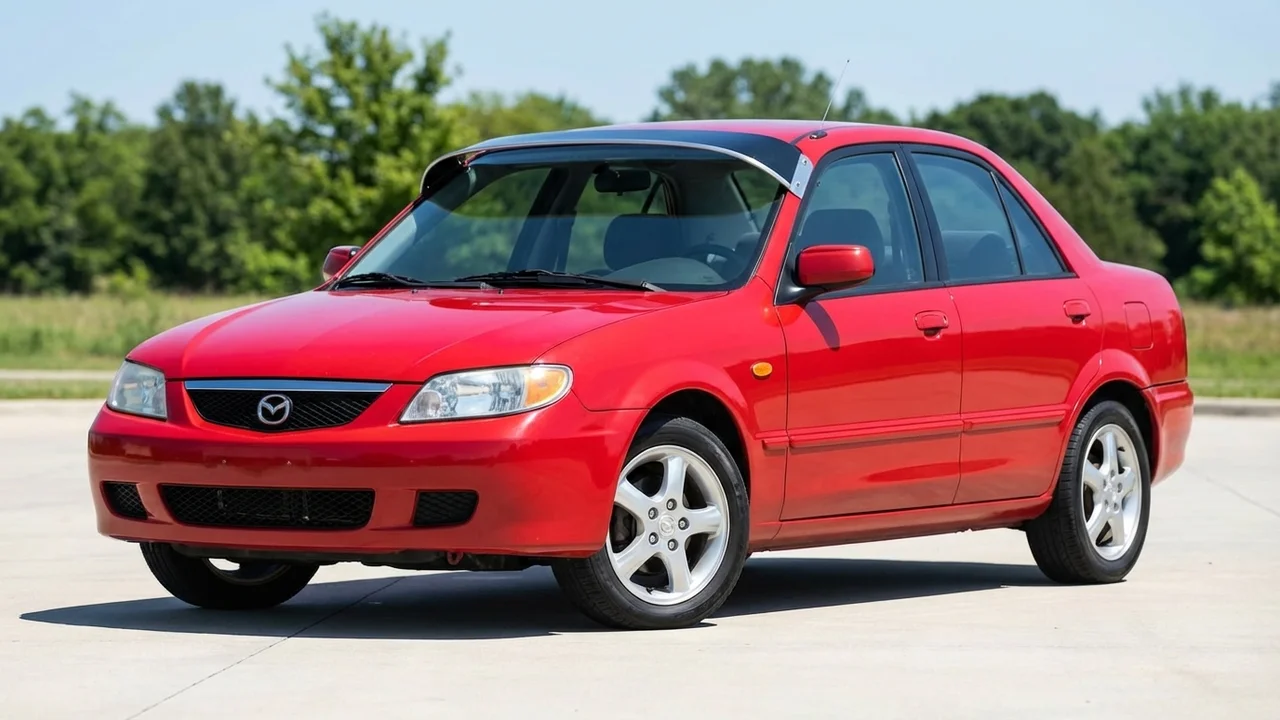 Mazda 428 Windscreen Sunvisor - 1