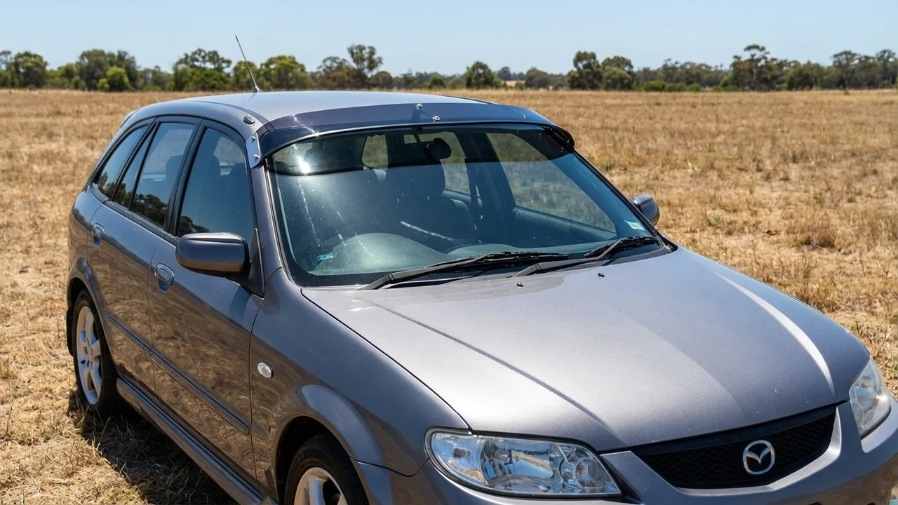 Mazda 428 Windscreen Sunvisor - 1