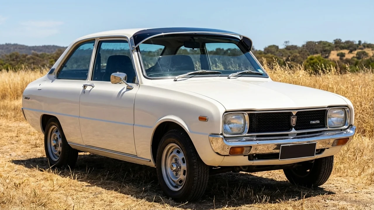 Mazda 428 Windscreen Sunvisor - 1