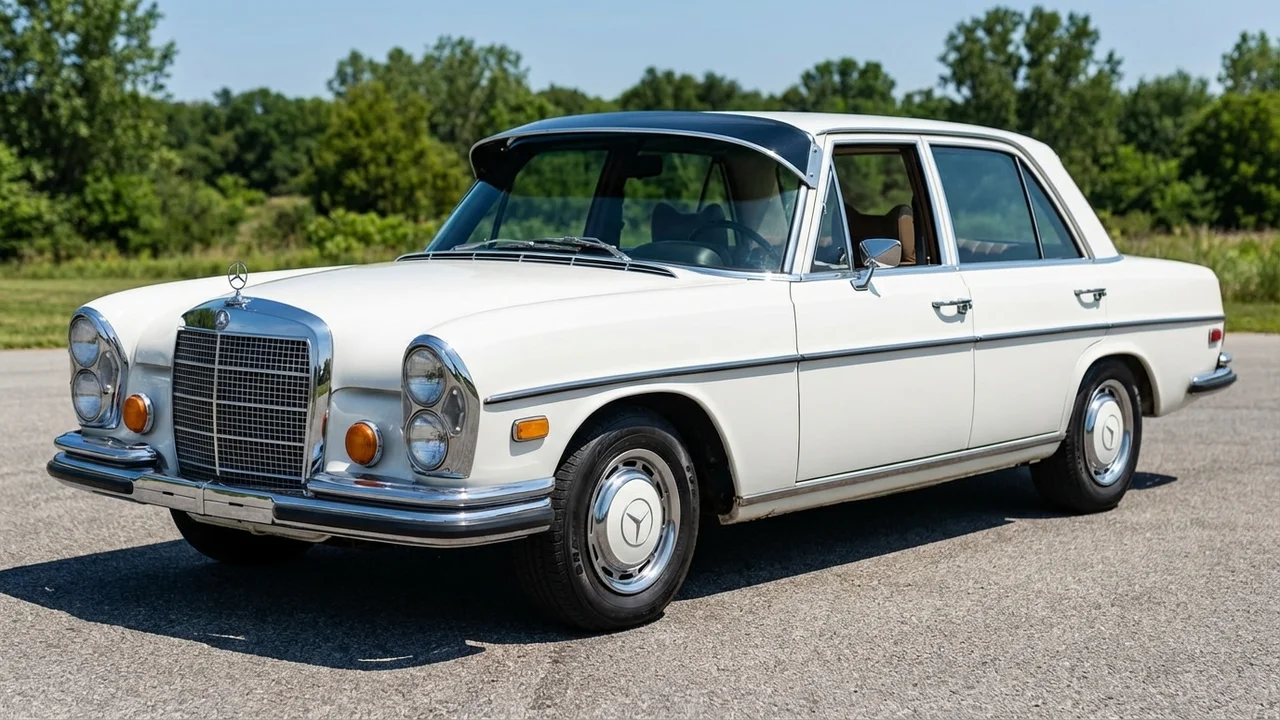 Pare-Soleil Pare-Brise Mercedes-Benz 428 - 1