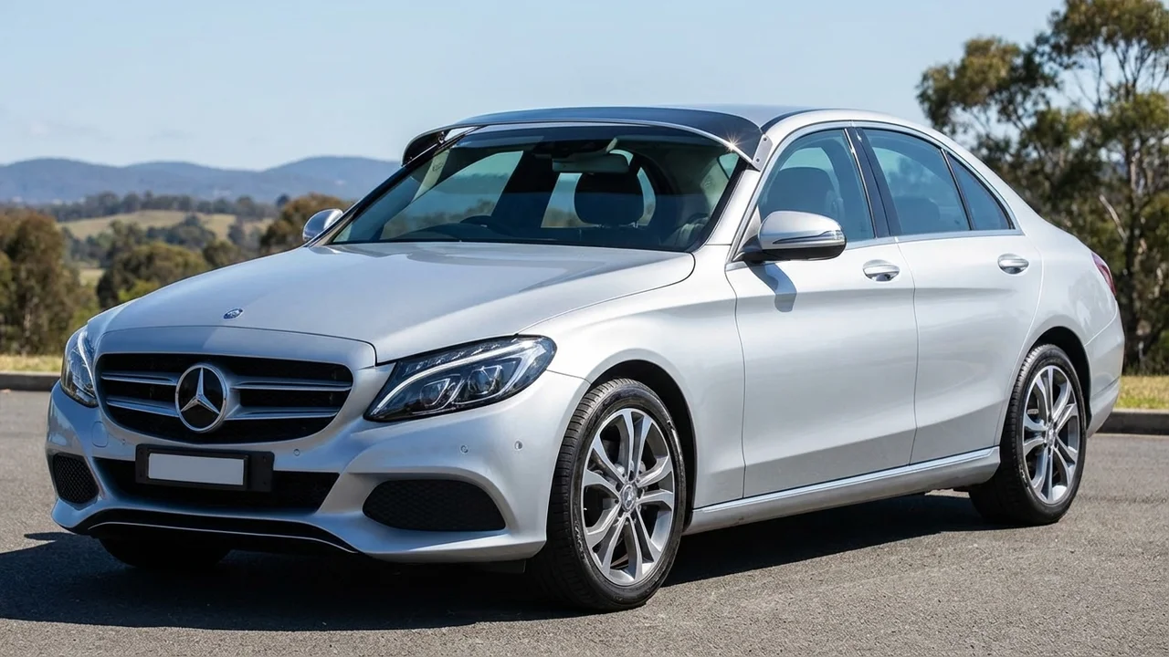 Pare-Soleil Pare-Brise Mercedes-Benz 428 - 1