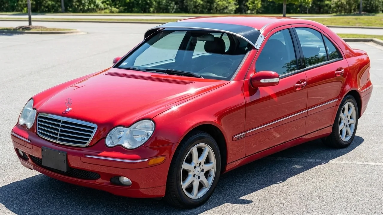 Pare-Soleil Pare-Brise Mercedes-Benz 428 - 1