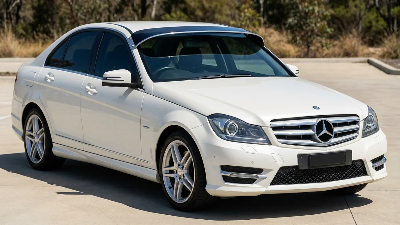 Pare-Soleil Pare-Brise Mercedes-Benz 428 - 1