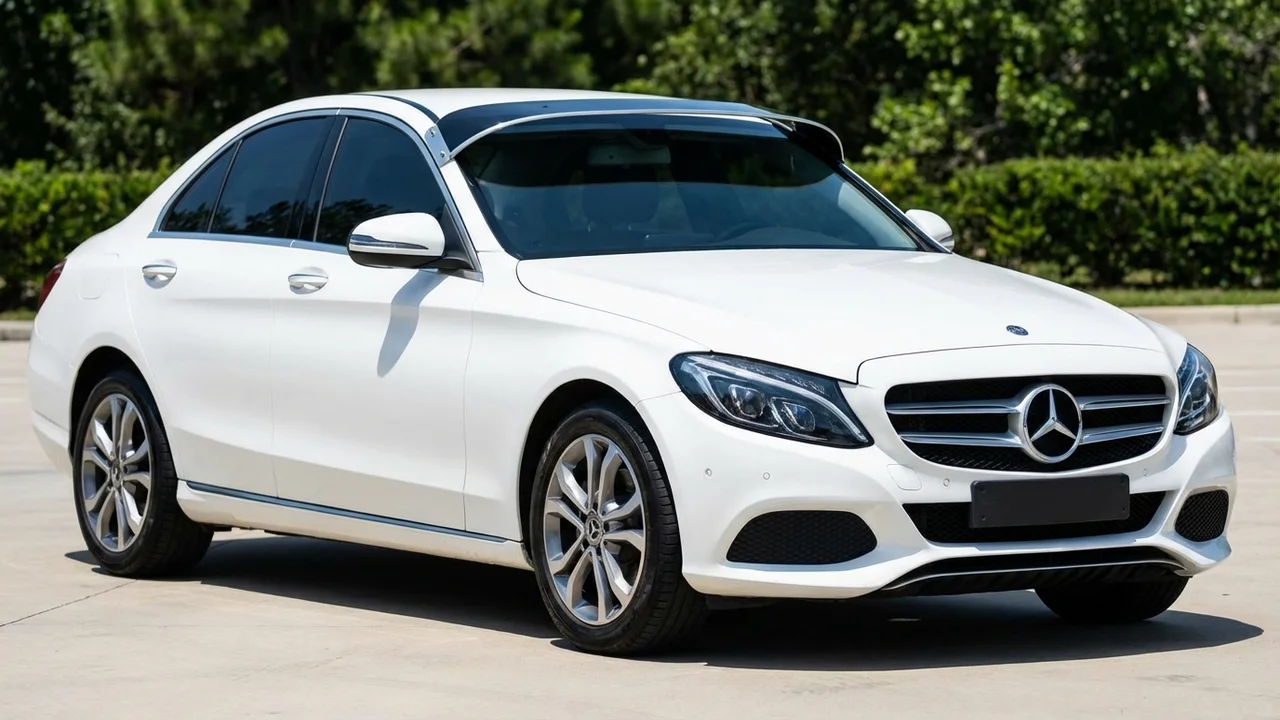 Pare-Soleil Pare-Brise Mercedes-Benz 428 - 1