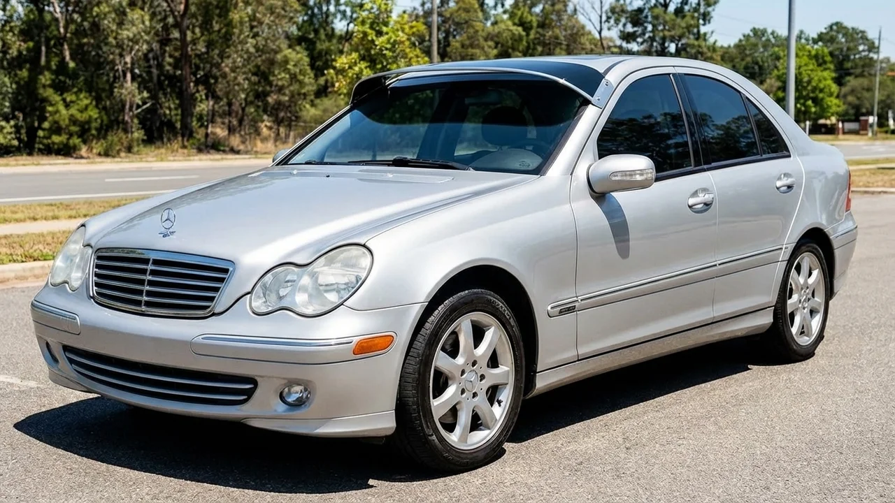 Pare-Soleil Pare-Brise Mercedes-Benz 428 - 1