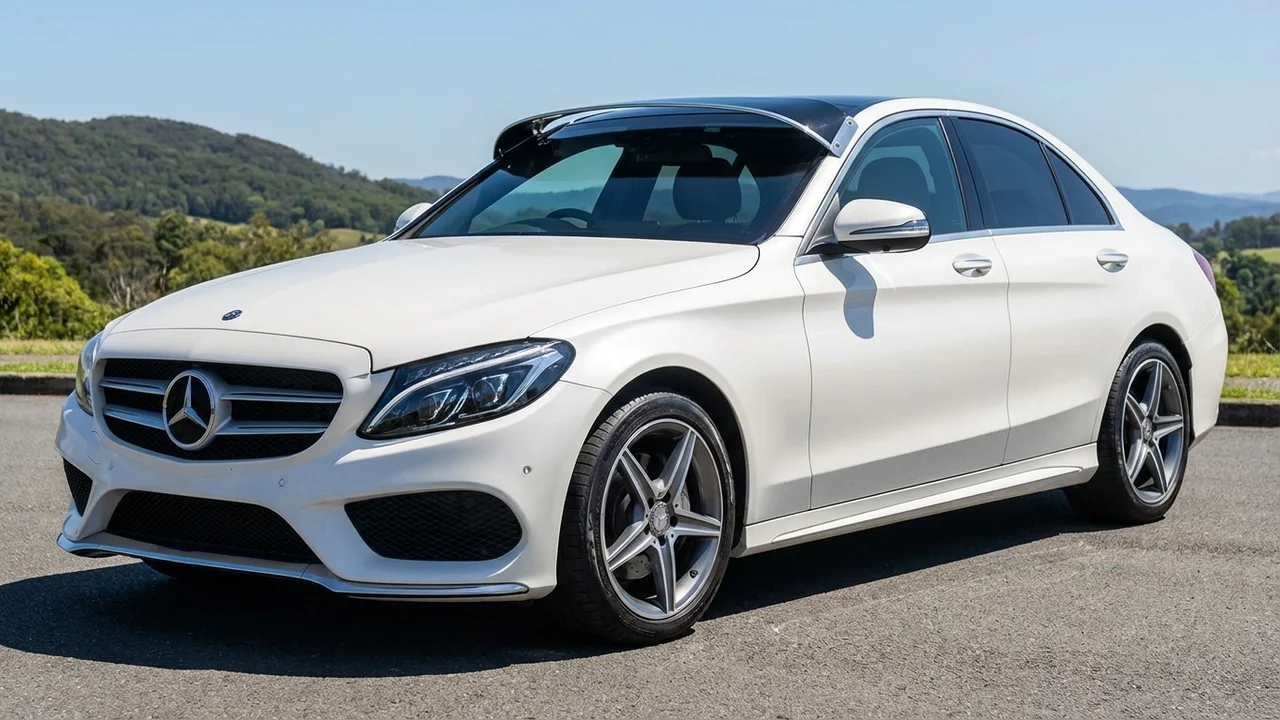 Pare-Soleil Pare-Brise Mercedes-Benz 428 - 1