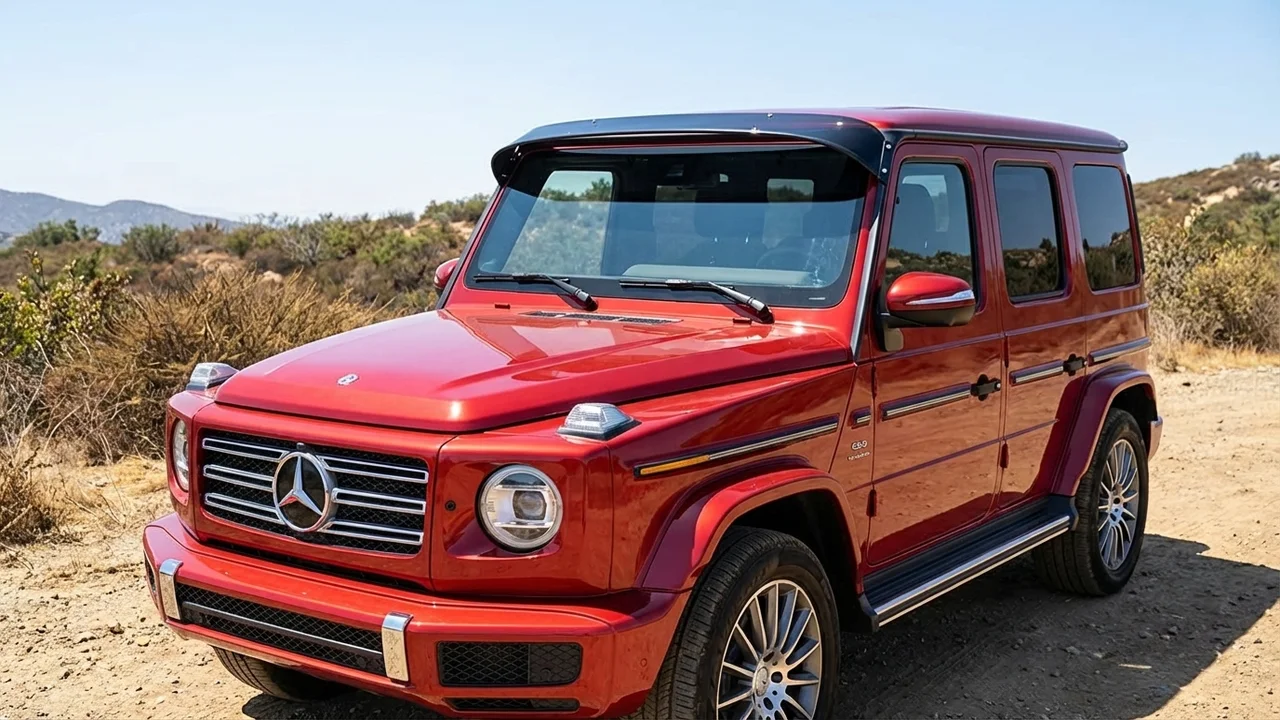 Pare-Soleil Pare-Brise Mercedes-Benz 428 - 1