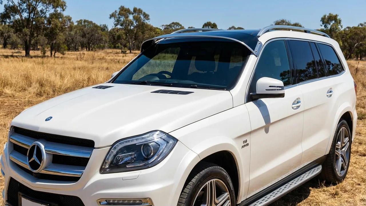 Pare-Soleil Pare-Brise Mercedes-Benz 428 - 1