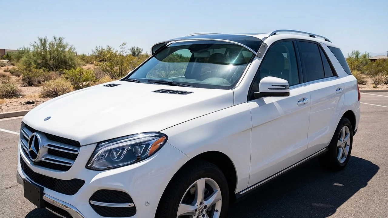 Pare-Soleil Pare-Brise Mercedes-Benz 428 - 1