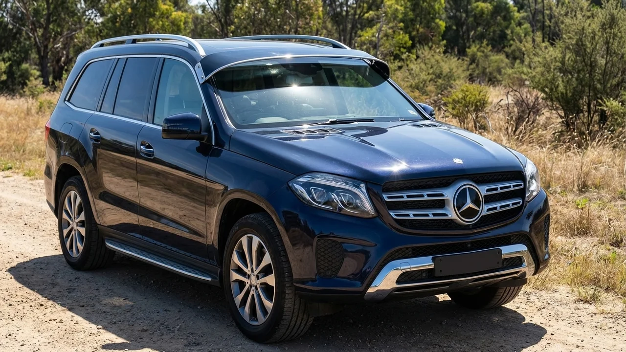 Pare-Soleil Pare-Brise Mercedes-Benz 428 - 1