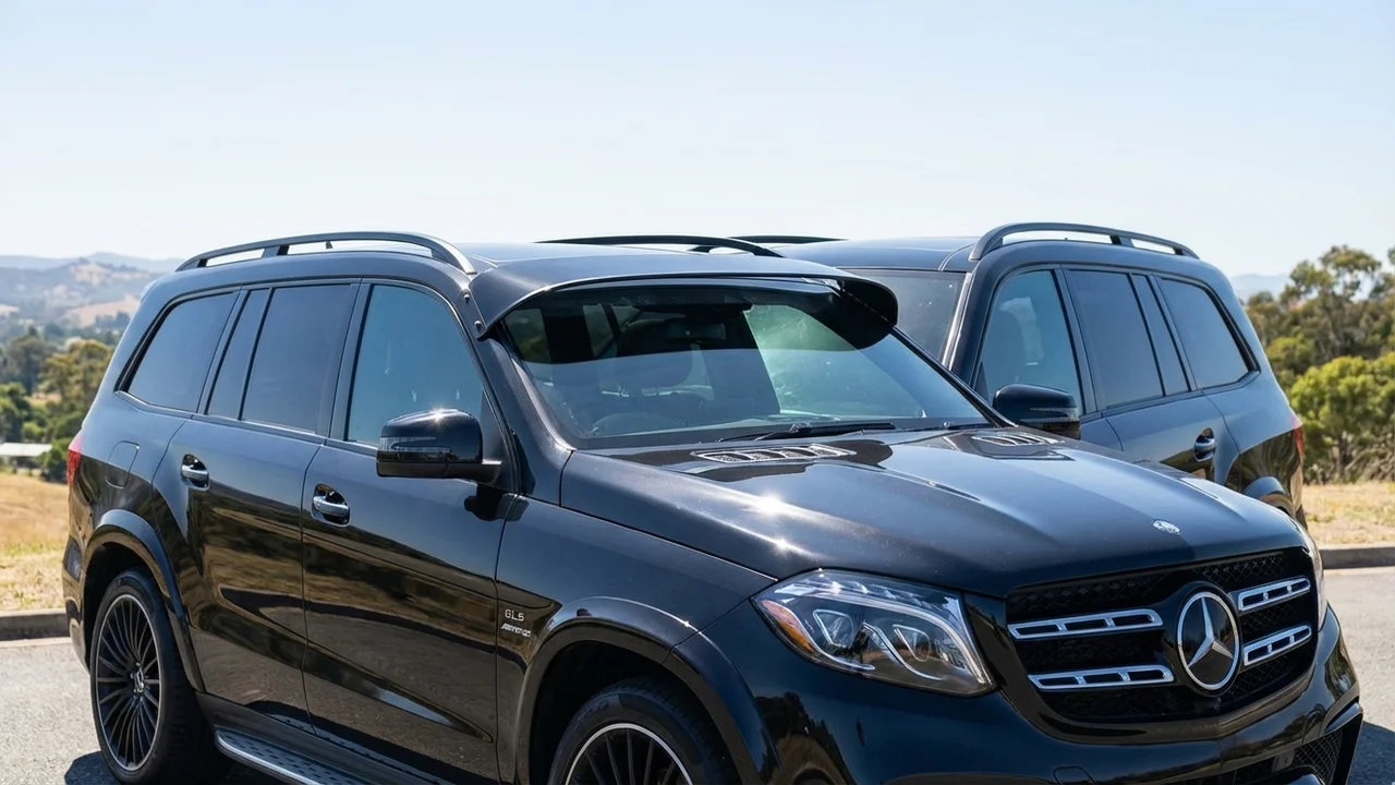 Pare-Soleil Pare-Brise Mercedes-Benz 428 - 1