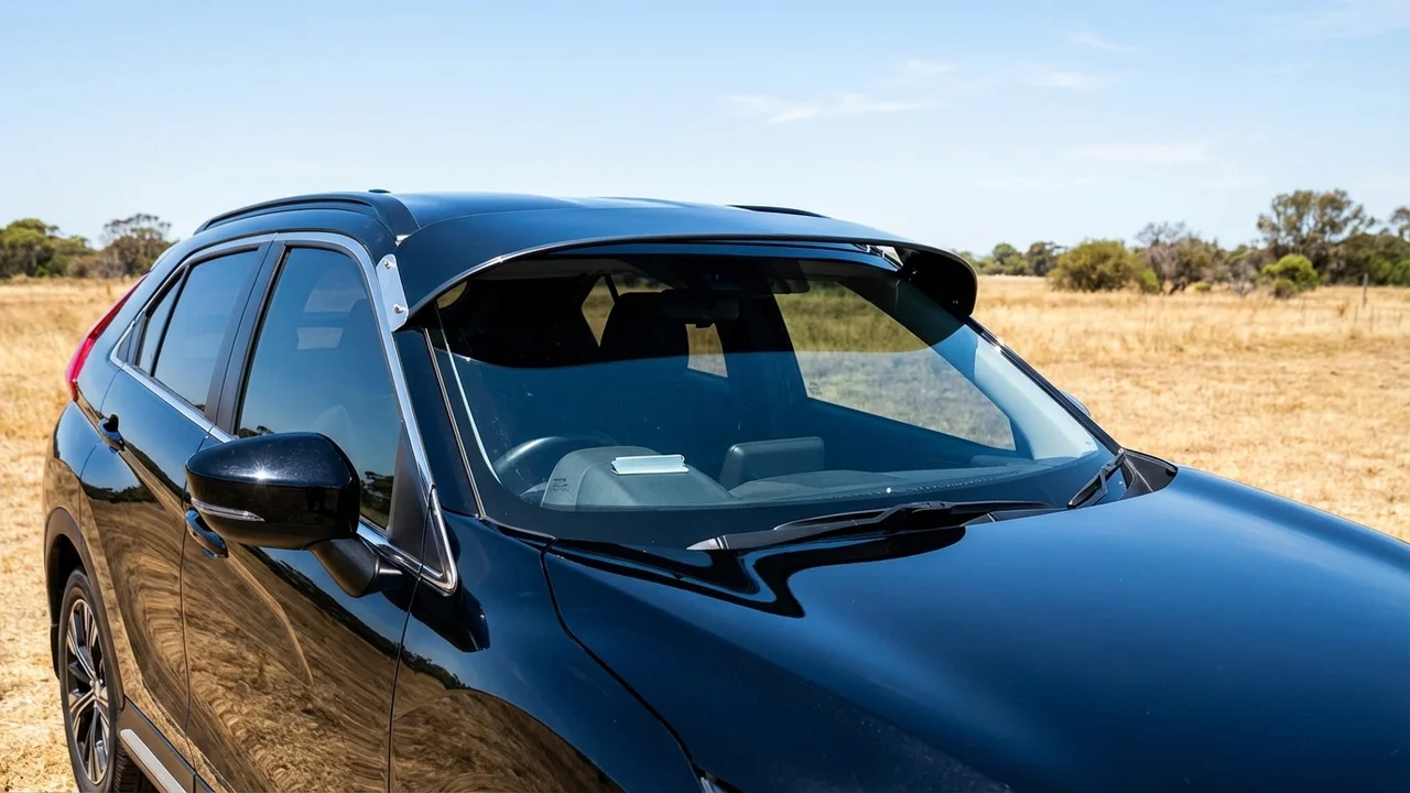 Mitsubishi 428 Windscreen Sunvisor - 1