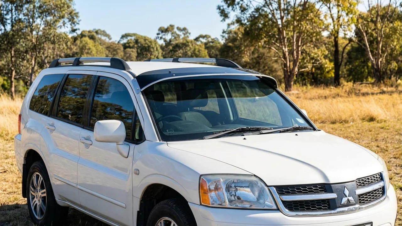 Mitsubishi 428 Windscreen Sunvisor - 1