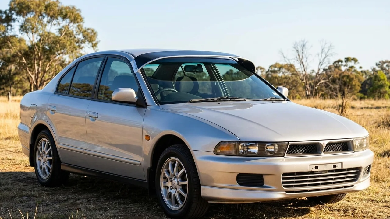 Mitsubishi 428 Windscreen Sunvisor - 1