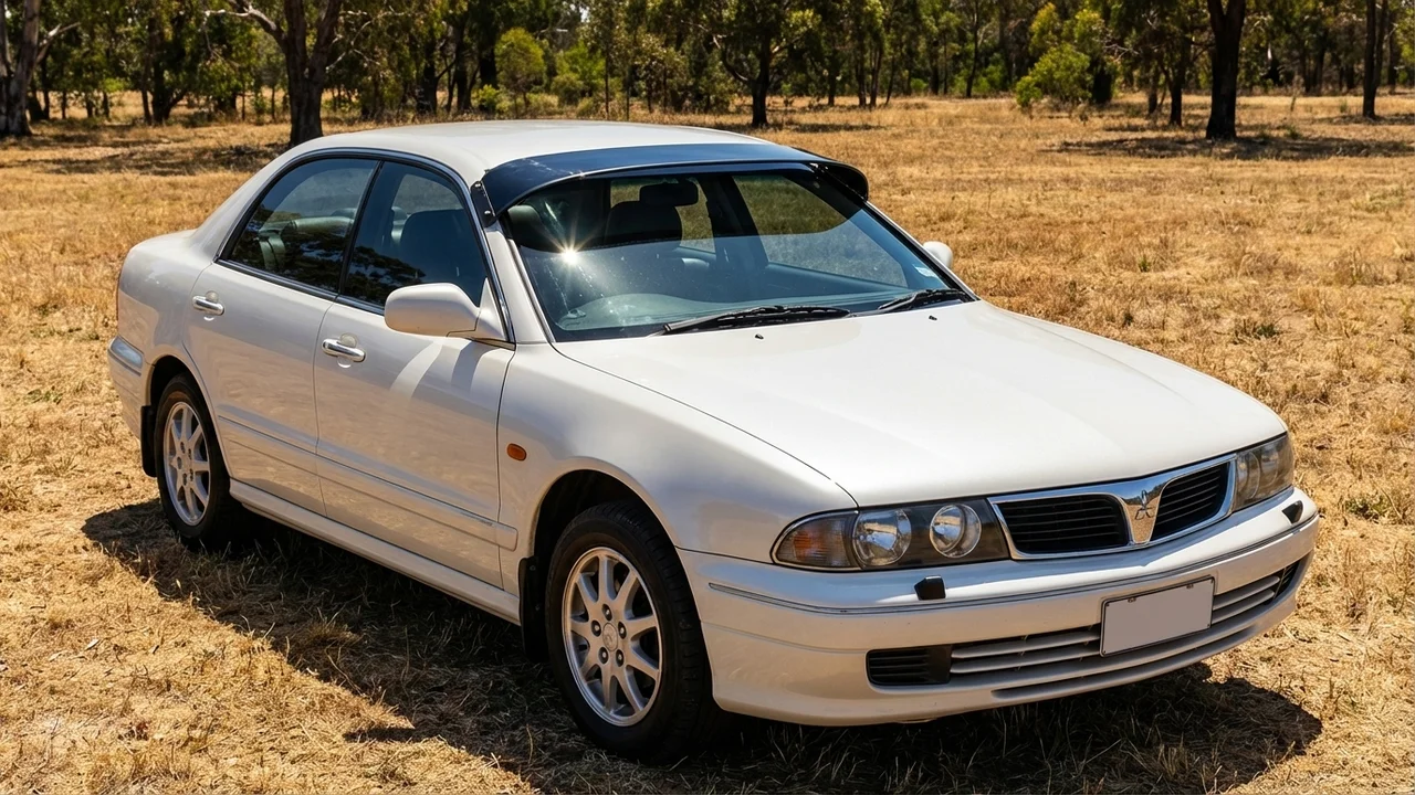 Mitsubishi 428 Windscreen Sunvisor - 1