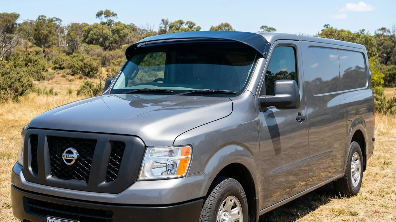 Nissan 428 Windscreen Sunvisor - 1