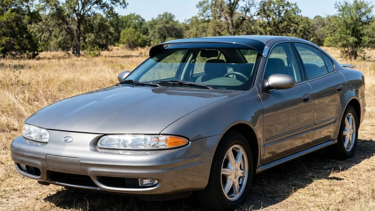 Oldsmobile 428 Windscreen Sunvisor - 1