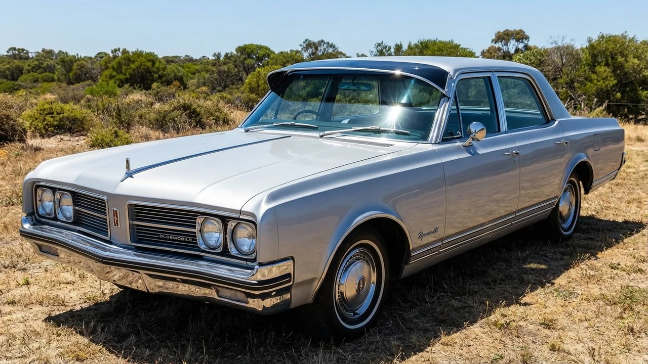 Oldsmobile 428 Windscreen Sunvisor - 1