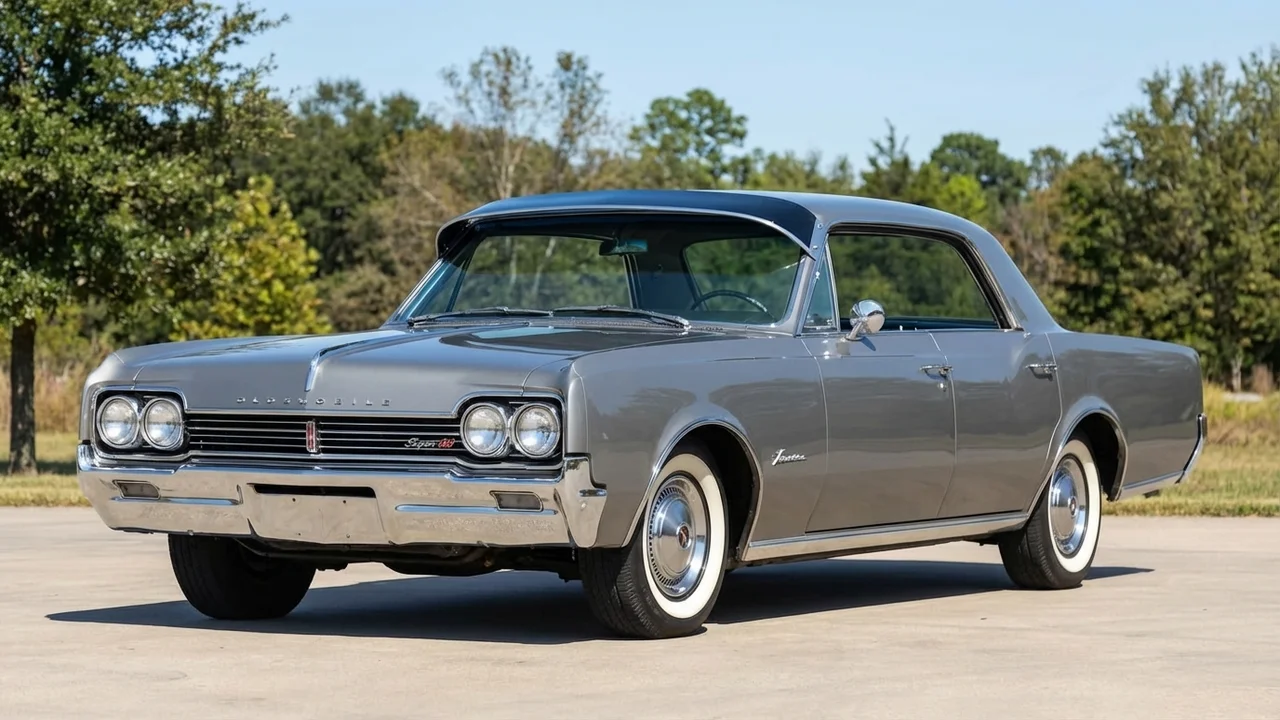 Oldsmobile 428 Windscreen Sunvisor - 1