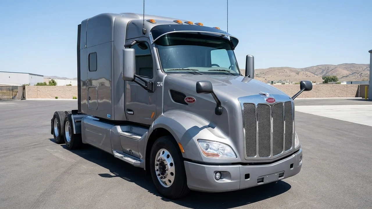 Peterbilt 428 Windscreen Sunvisor - 1