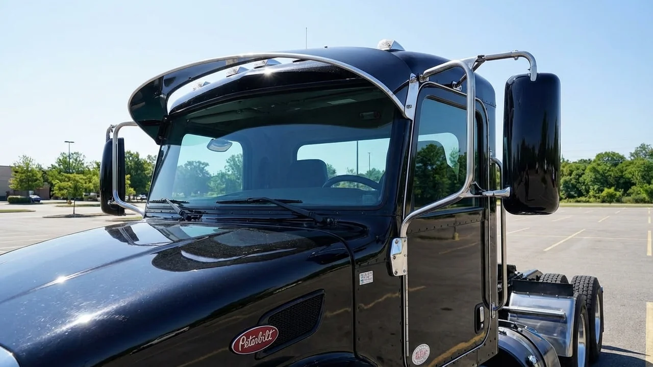 Peterbilt 428 Windscreen Sunvisor - 1