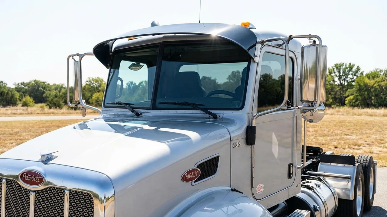 Peterbilt 428 Windscreen Sunvisor - 1