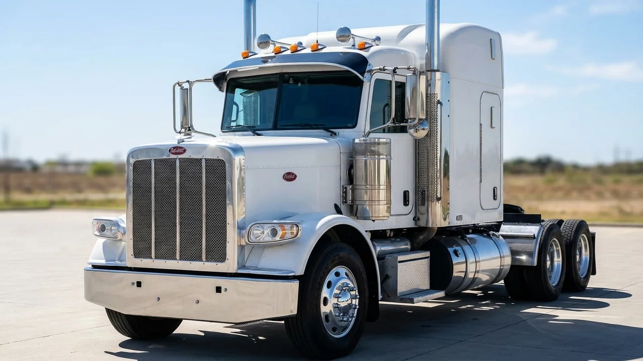 Peterbilt 428 Windscreen Sunvisor - 1