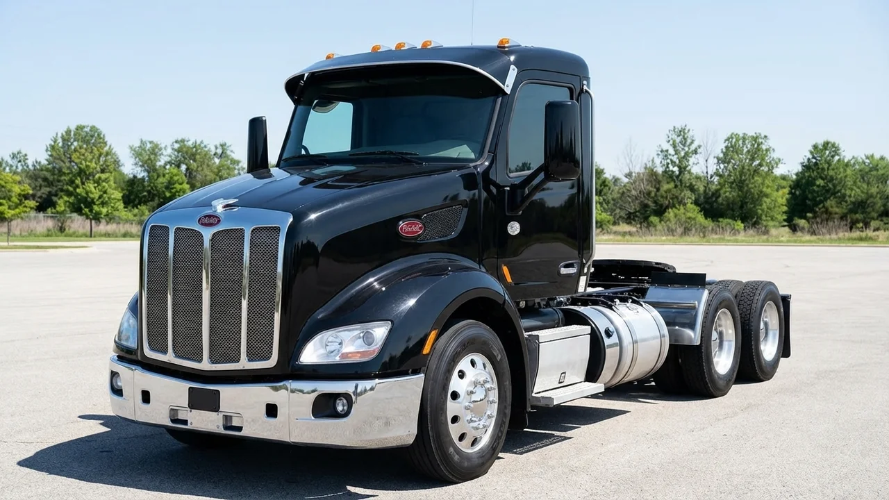 Peterbilt 428 Windscreen Sunvisor - 1