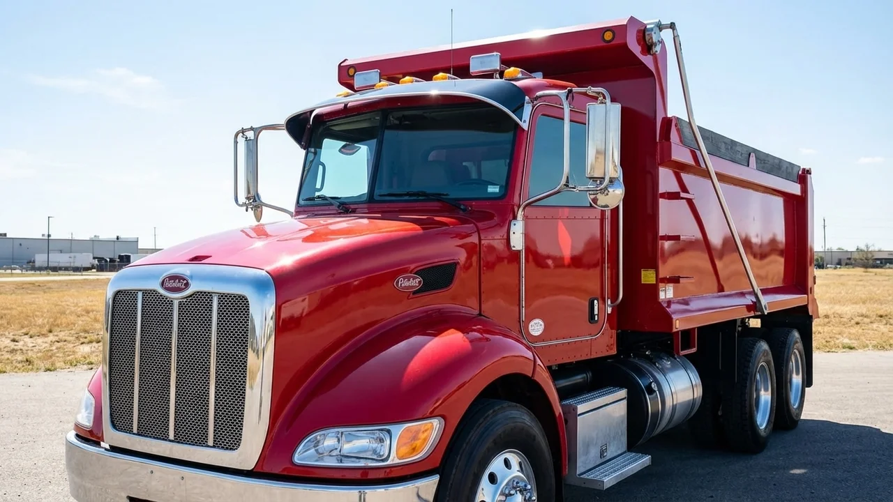 Peterbilt 428 Windscreen Sunvisor - 1