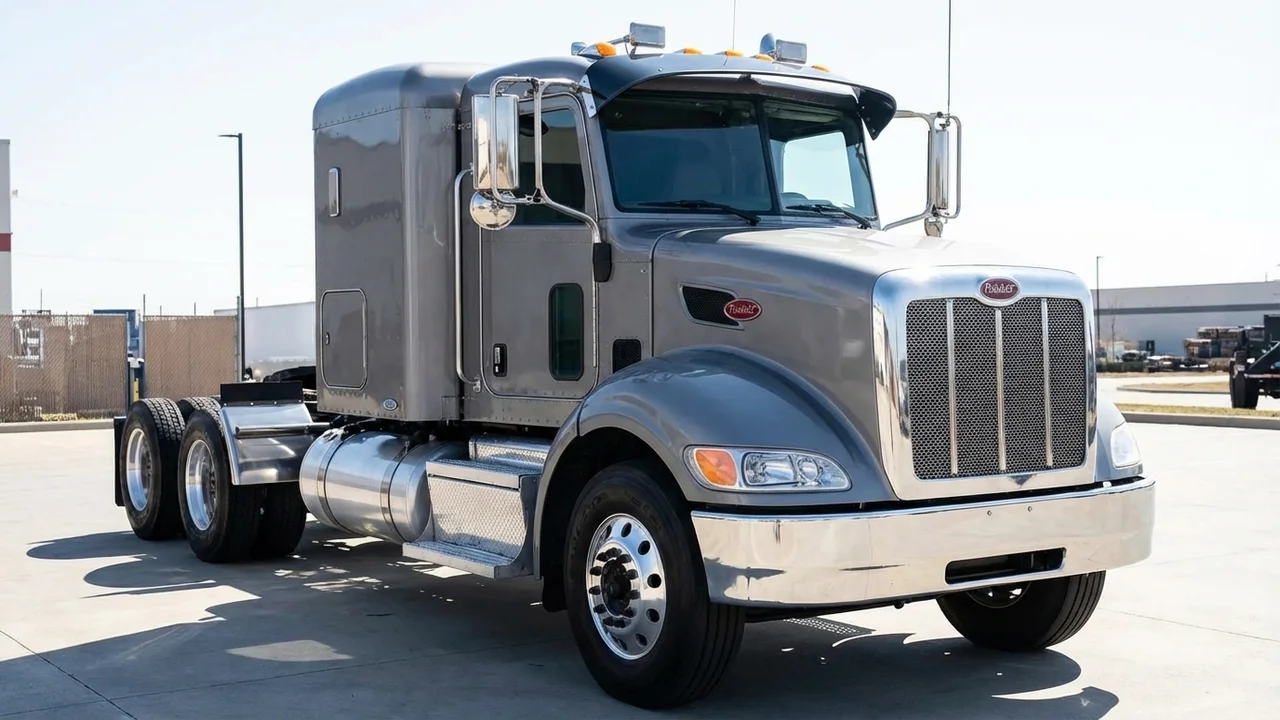 Peterbilt 428 Windscreen Sunvisor - 1