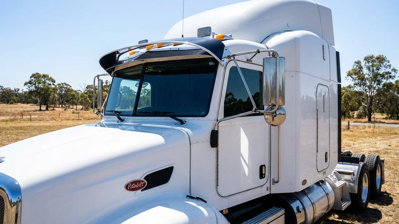 Peterbilt 428 Windscreen Sunvisor - 1