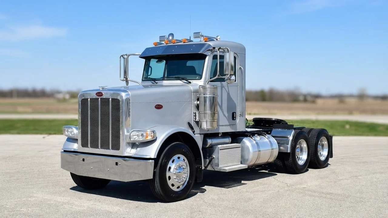 Peterbilt 428 Windscreen Sunvisor - 1