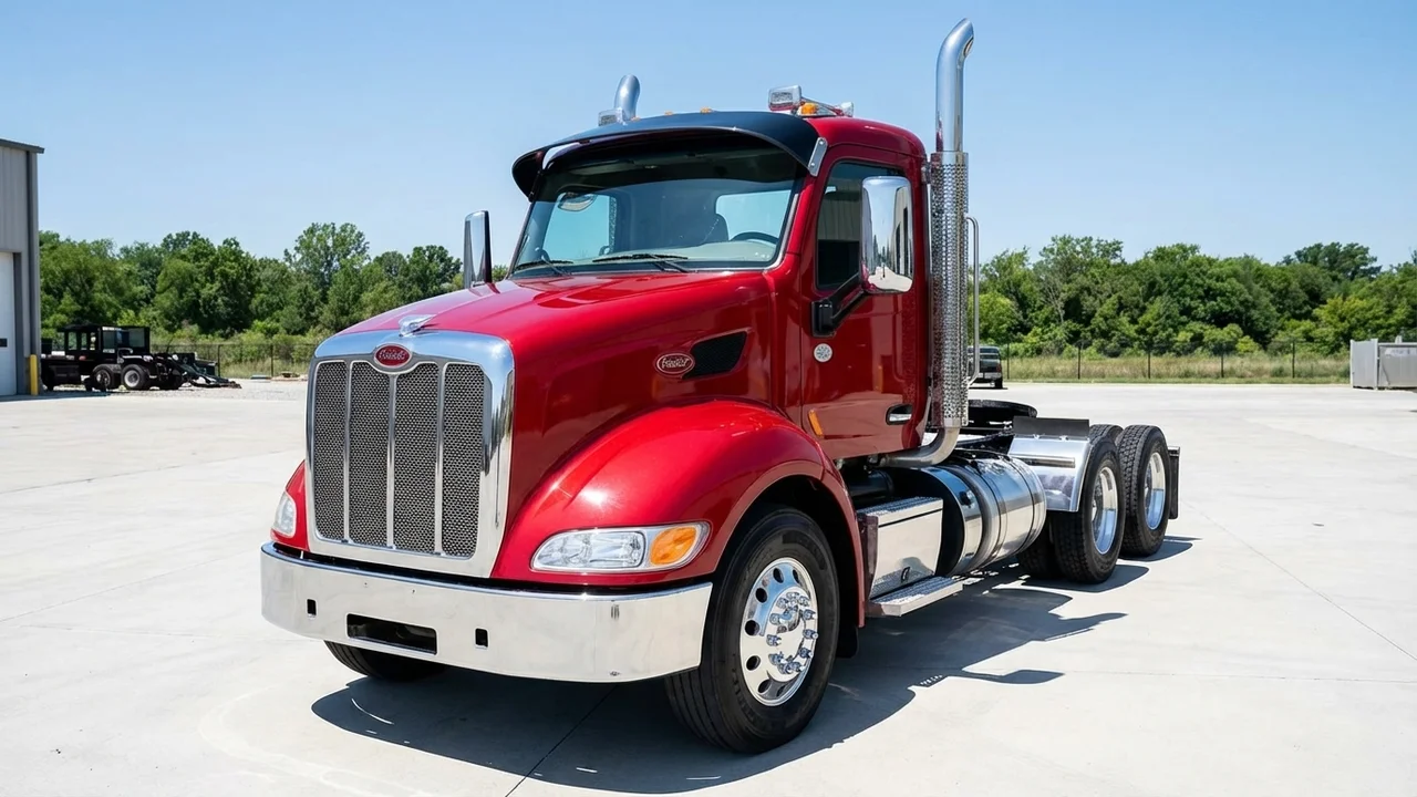 Peterbilt 428 Windscreen Sunvisor - 1