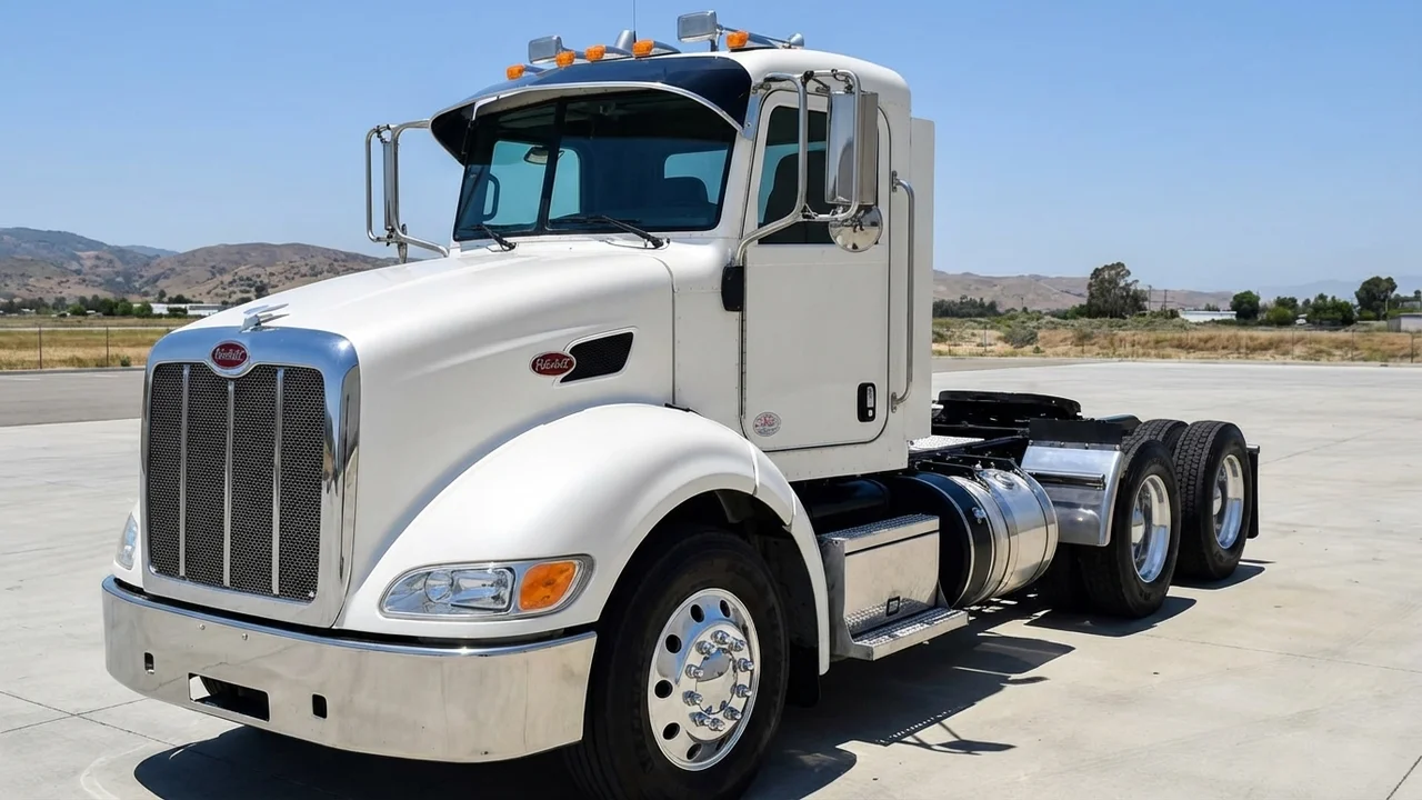 Peterbilt 428 Windscreen Sunvisor - 1