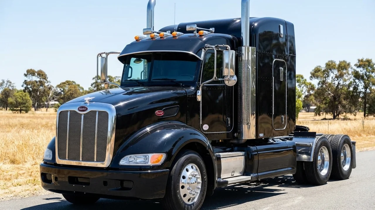 Peterbilt 428 Windscreen Sunvisor - 1