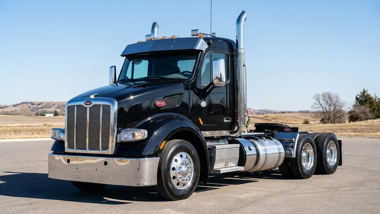 Peterbilt 428 Windscreen Sunvisor - 1