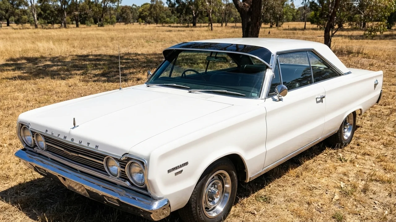 Plymouth 428 Windscreen Sunvisor - 1