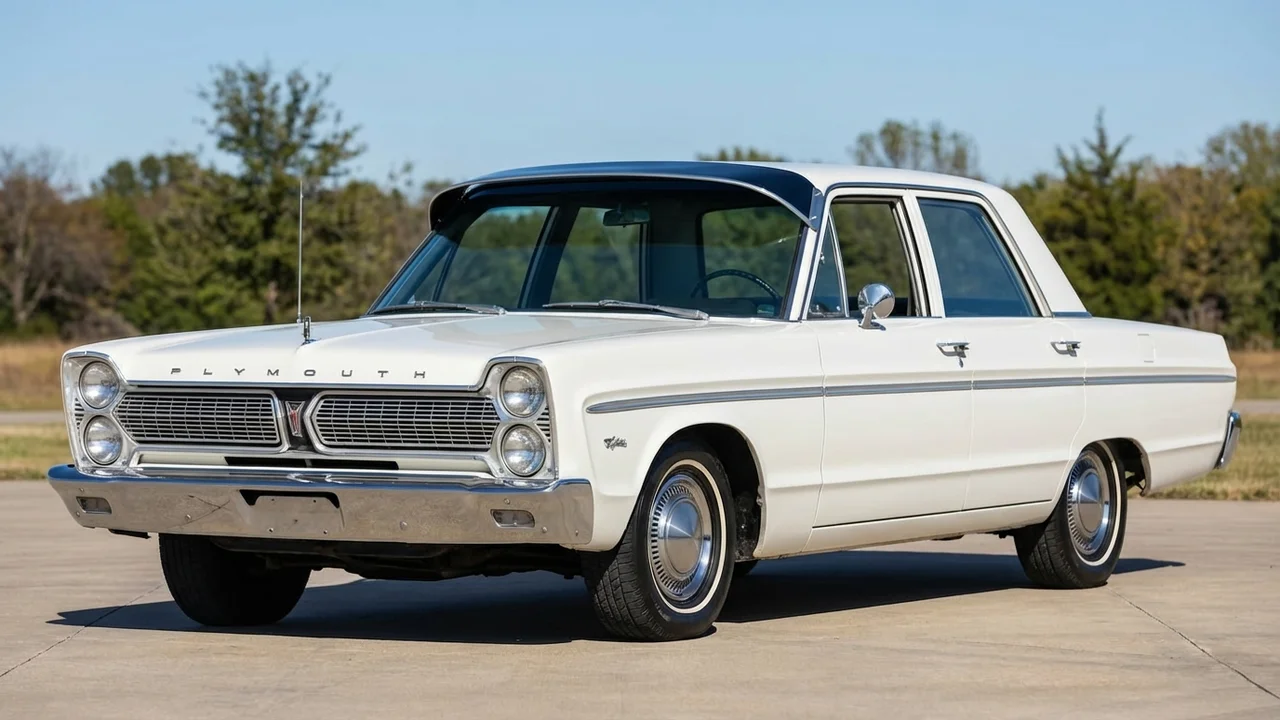 Plymouth 428 Windscreen Sunvisor - 1