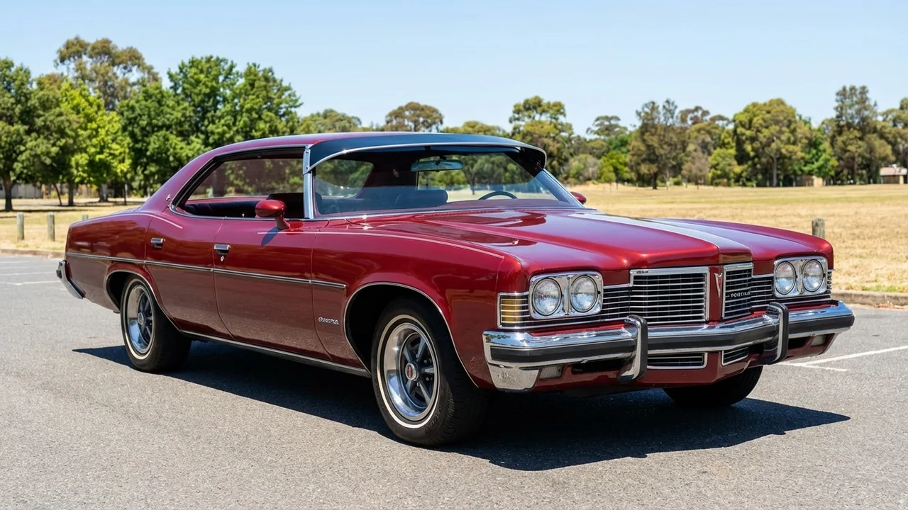 Pontiac 428 Windscreen Sunvisor - 1