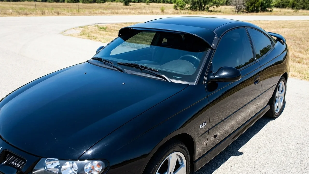 Pontiac 428 Windscreen Sunvisor - 1