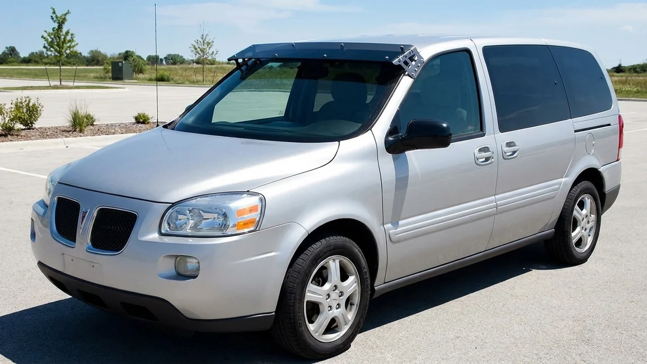 Pontiac 428 Windscreen Sunvisor - 1