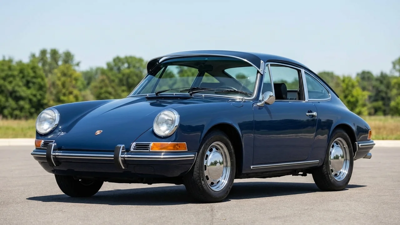 Porsche 428 Windscreen Sunvisor - 1