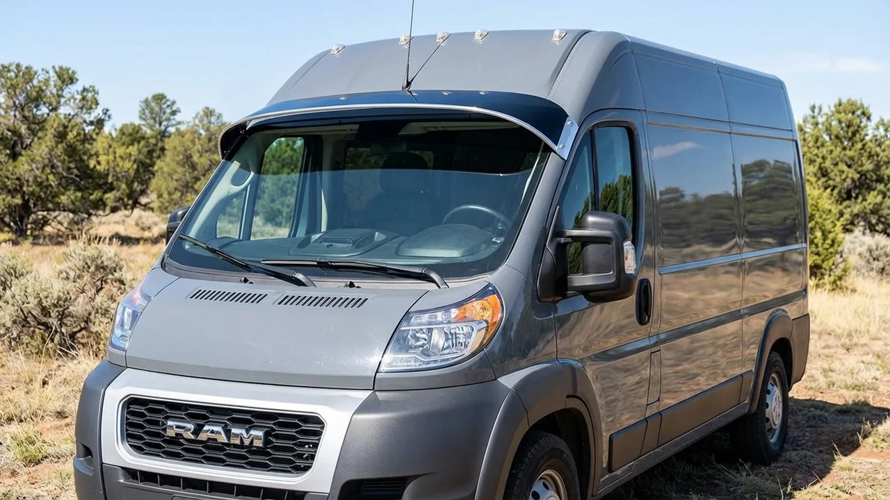 Ram 428 Windscreen Sunvisor - 1