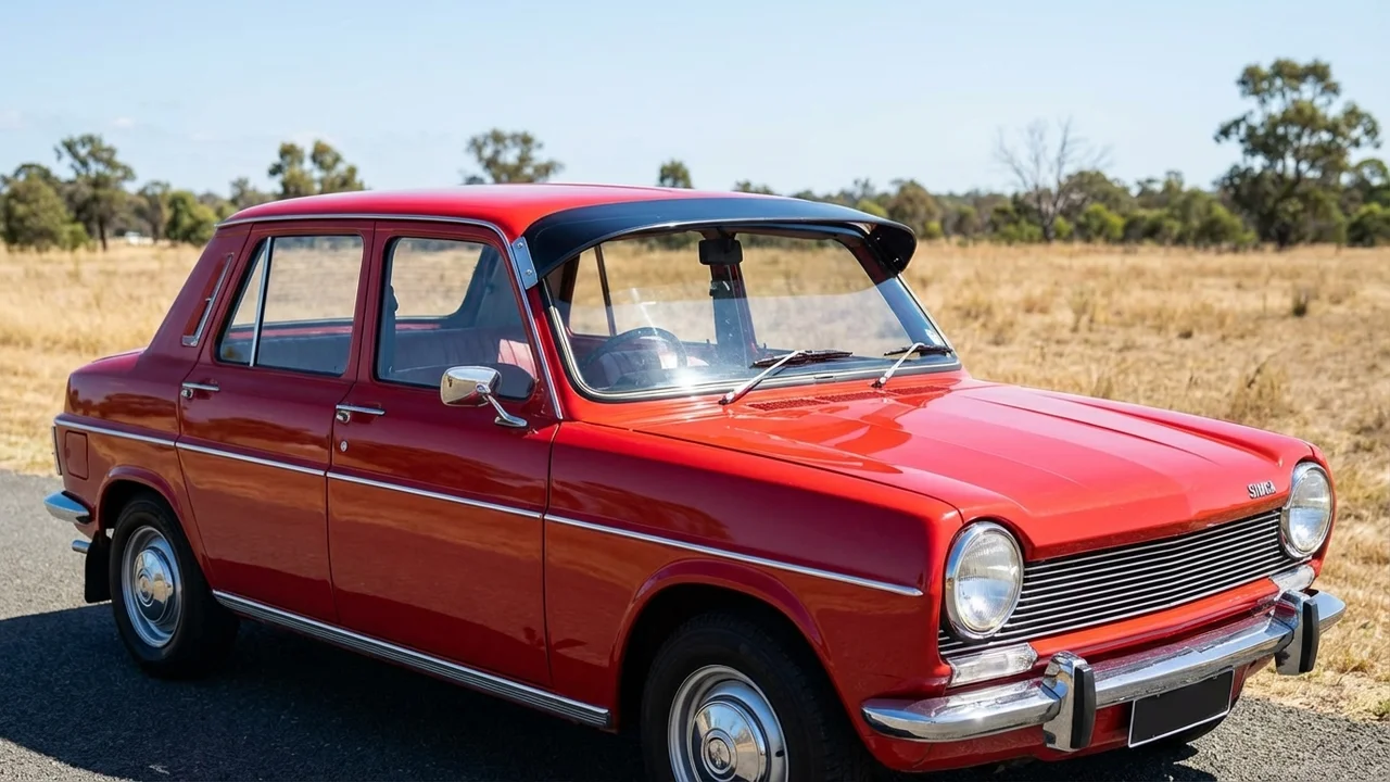 Simca 428 Windscreen Sunvisor - 1